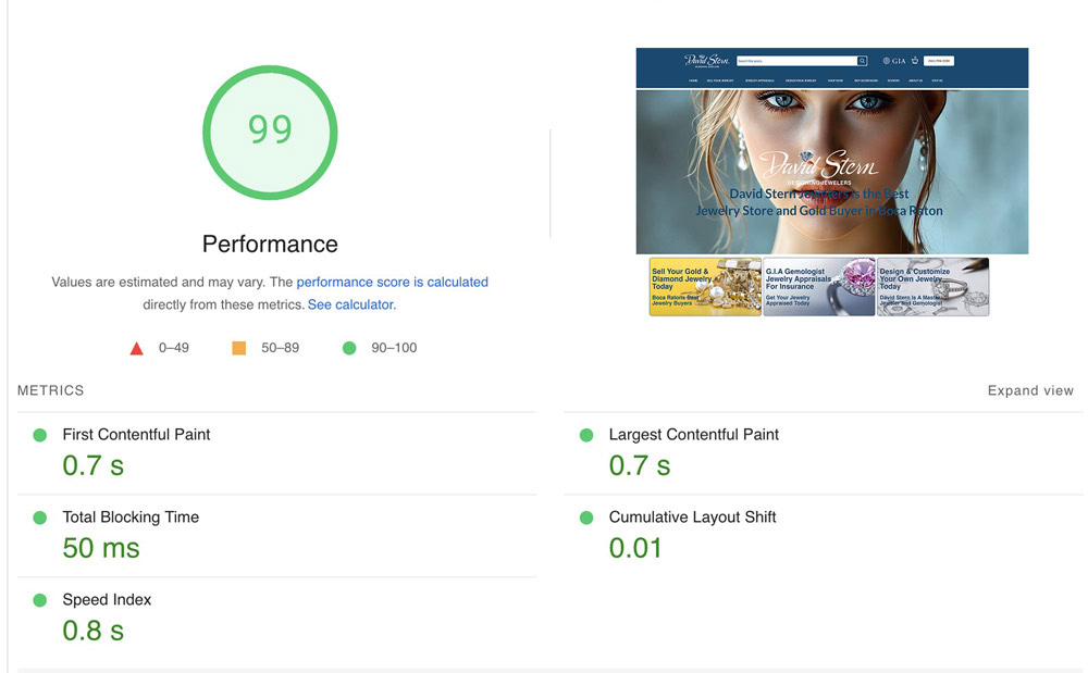 dsj website performance LeadCroc.com
