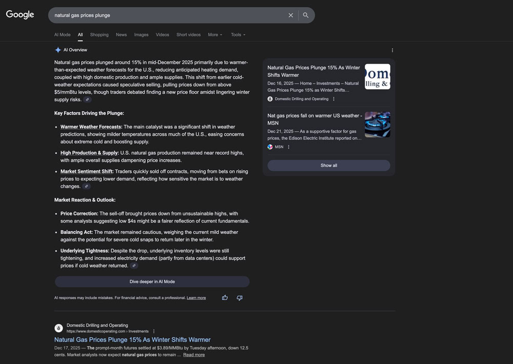 domestic ai search results LeadCroc.com