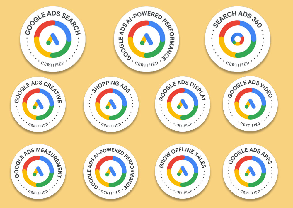 Google AdWords Certificates - Google Partner Agency - LeadCroc